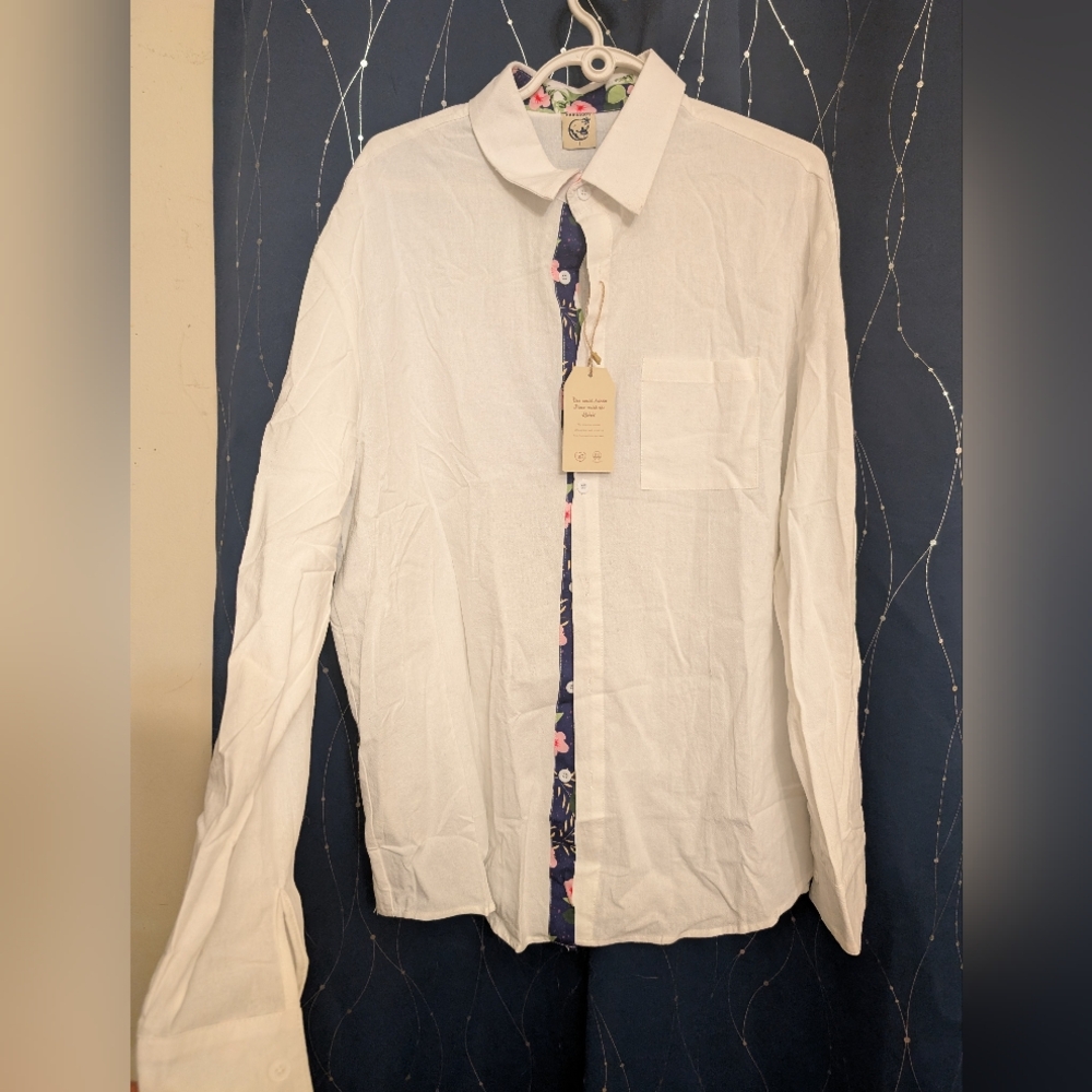 5/$25...Large Men's Dress Shirt - NEW